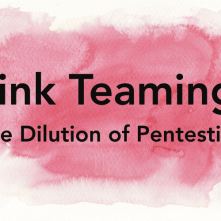 Pink_Teaming_Dilution