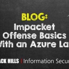Impacket Offense Basics With an Azure Lab