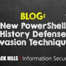 New PowerShell History Defense Evasion Technique