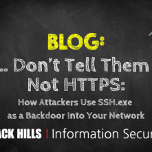 How Attackers Use SSH.exe as a Backdoor Into Your Network