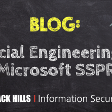 Social Engineering and Microsoft SSPR