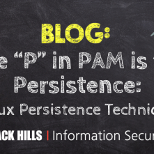 Linux Persistence For Pentesters