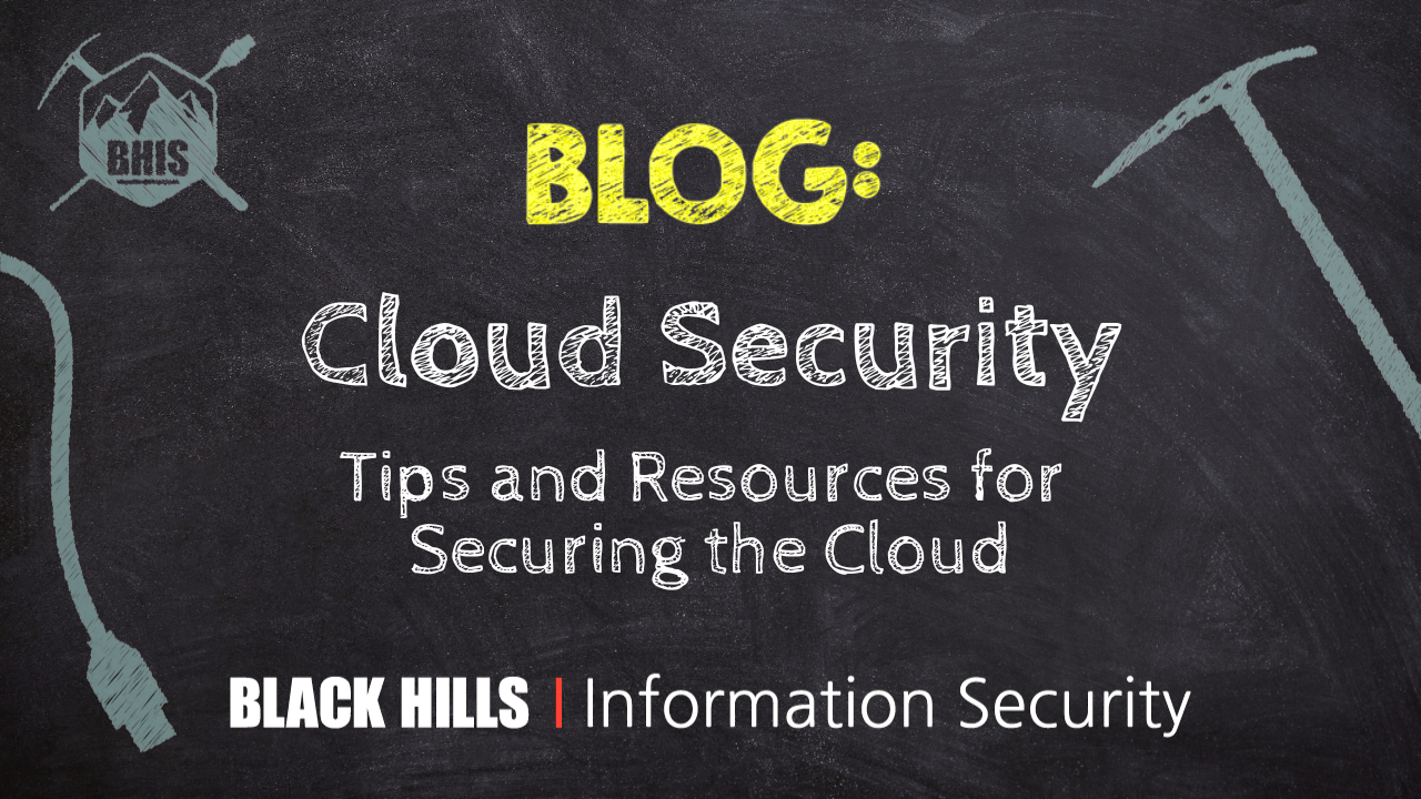 Tips and Resources for Securing the Cloud